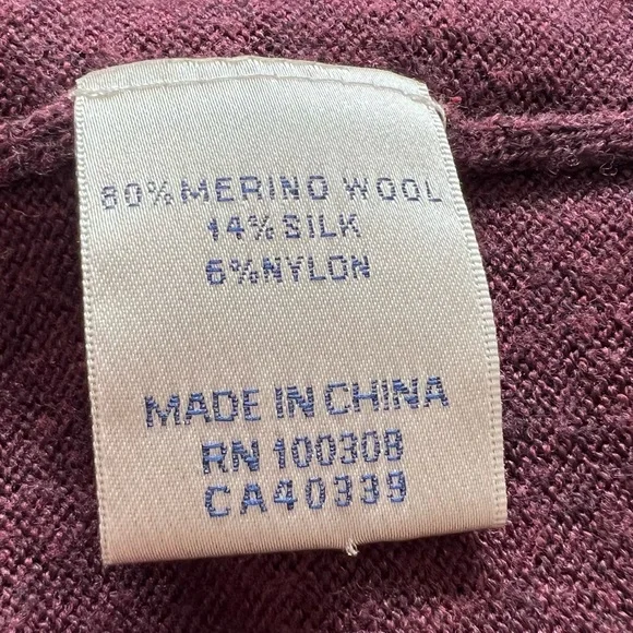 Peter Millar Purple Half-Zip Sweater - Picture 5 of 10